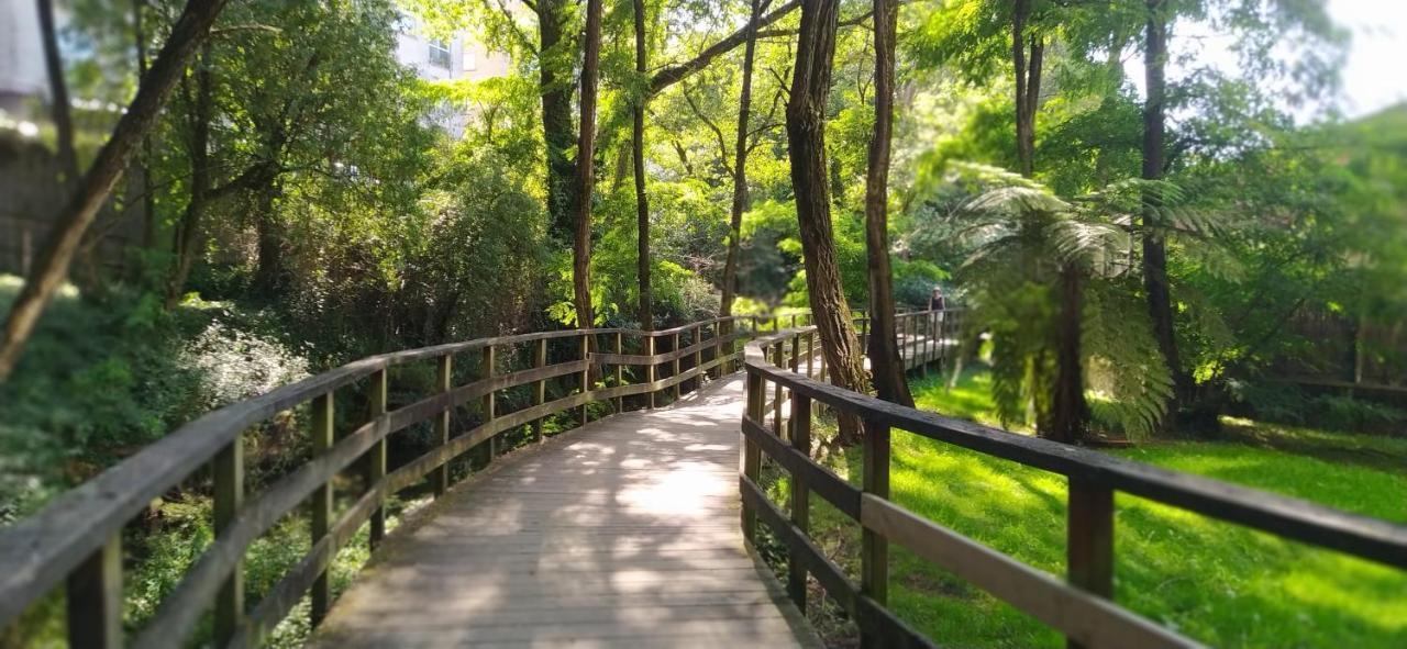 Moderno Y Luminoso 2 Dormitorios Con Todas Las Comodidades En Pontevedra Ciudad Exterior foto